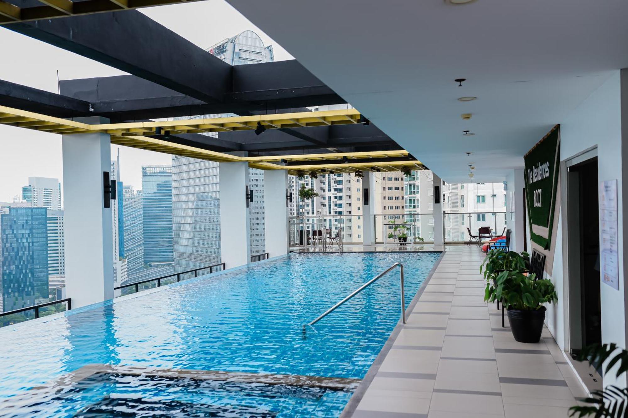Luxe Suite At Bcct - Bgc'S Prime Studio - Gym, Infinity Pool With Breathtaking Skyline View Taguig Exterior photo